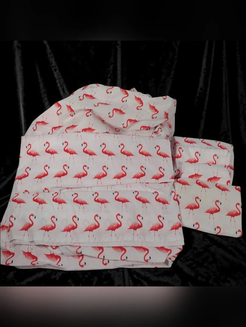 Bysure Flamingo Queen Size Bed Sheet Set Tropical Florida